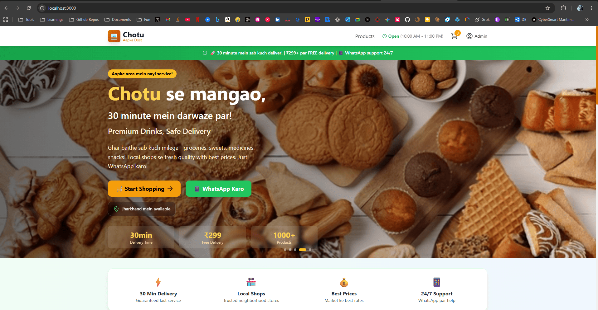 Chotu - Hyperlocal Delivery Platform